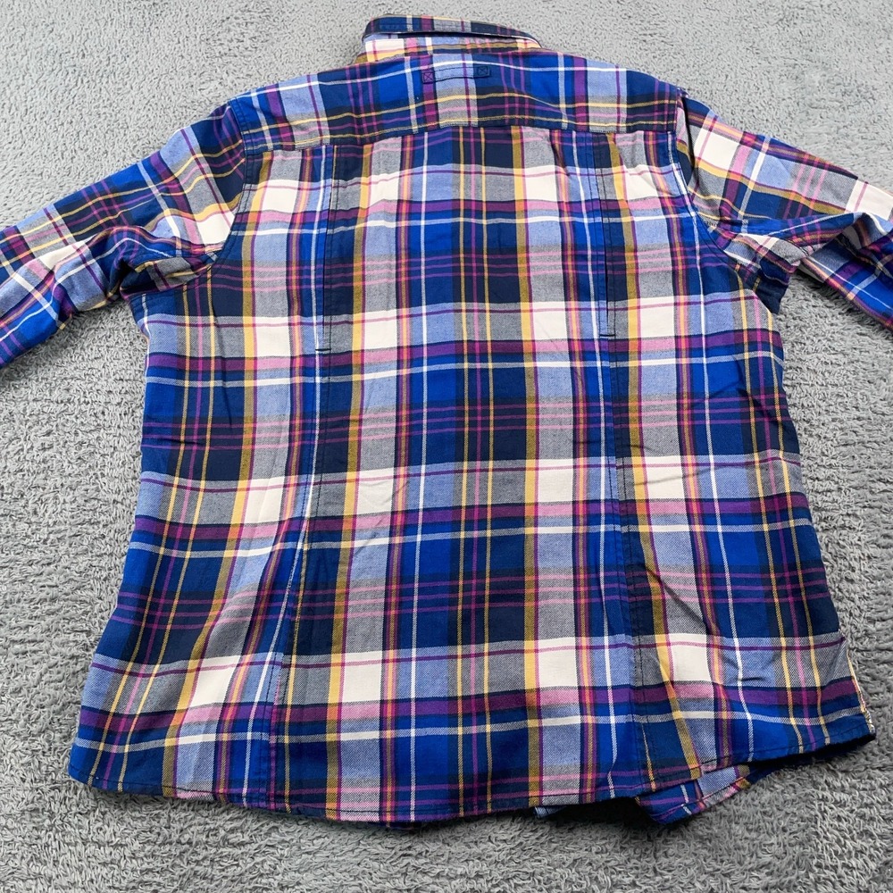 Duluth Trading Co Plaid Button-Up Women's Flannel Shirt Xl - Picture 3 of 9